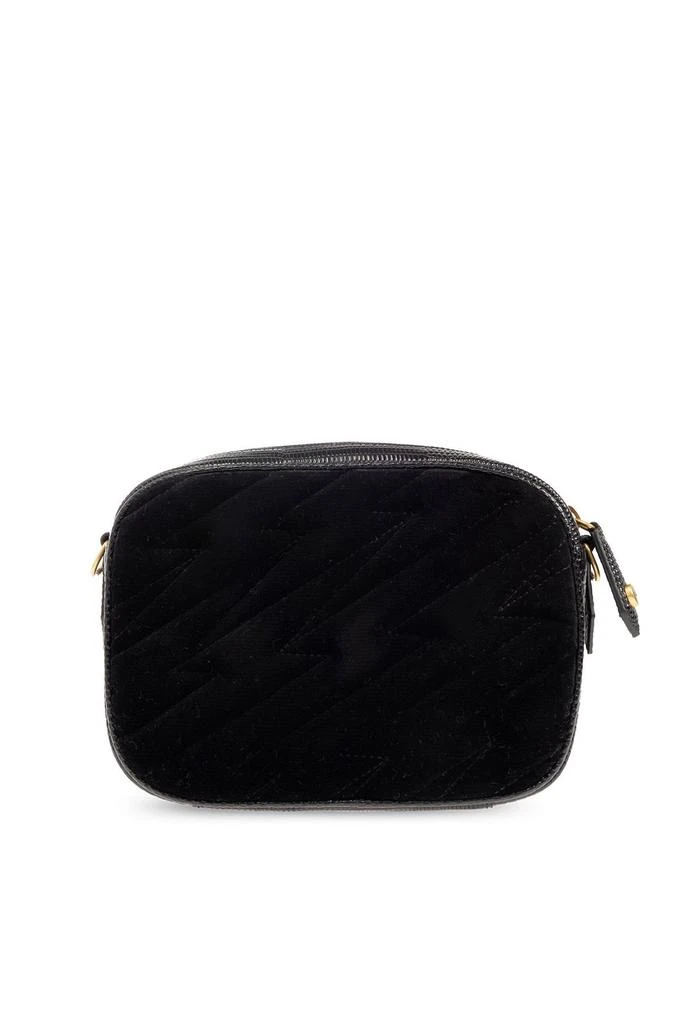 商品Vivienne Westwood|Vivienne Westwood Orb Plaque Zip-Up Shoulder Bag,价格¥2845,第2张图片详细描述