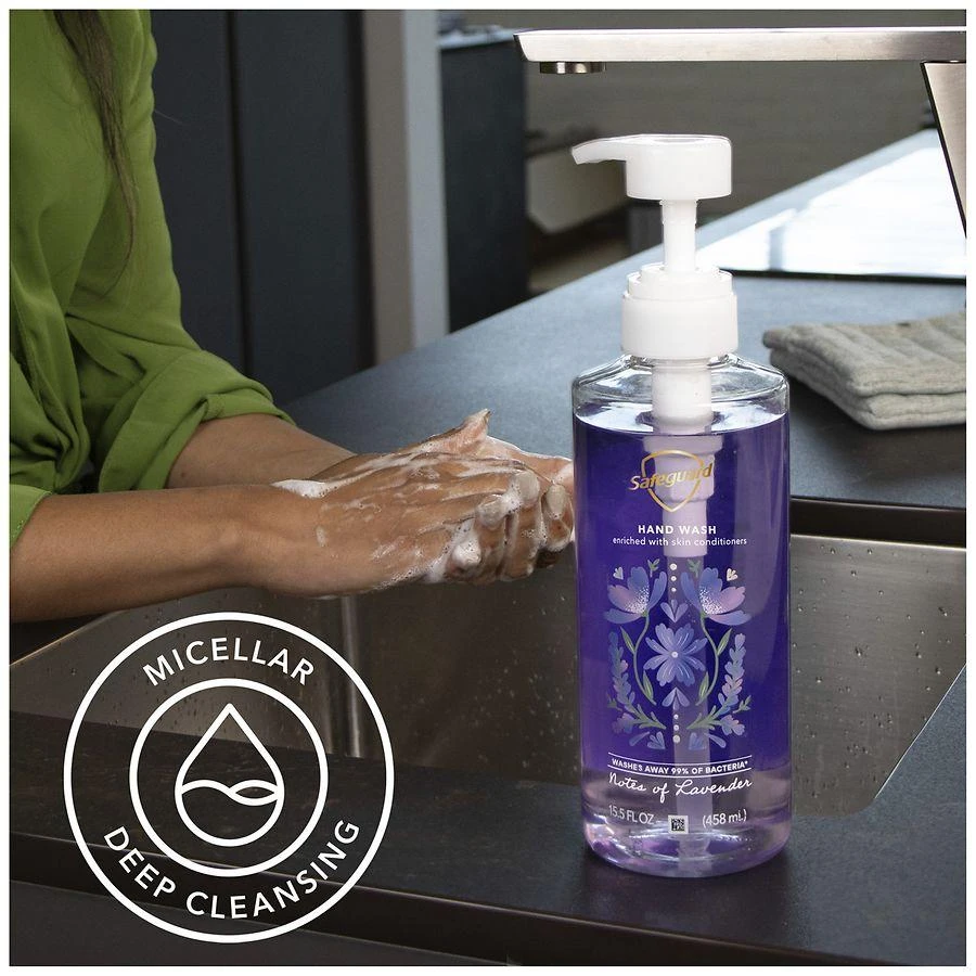 商品Safeguard|Hand Wash Notes Of Lavender,价格¥41,第2张图片详细描述