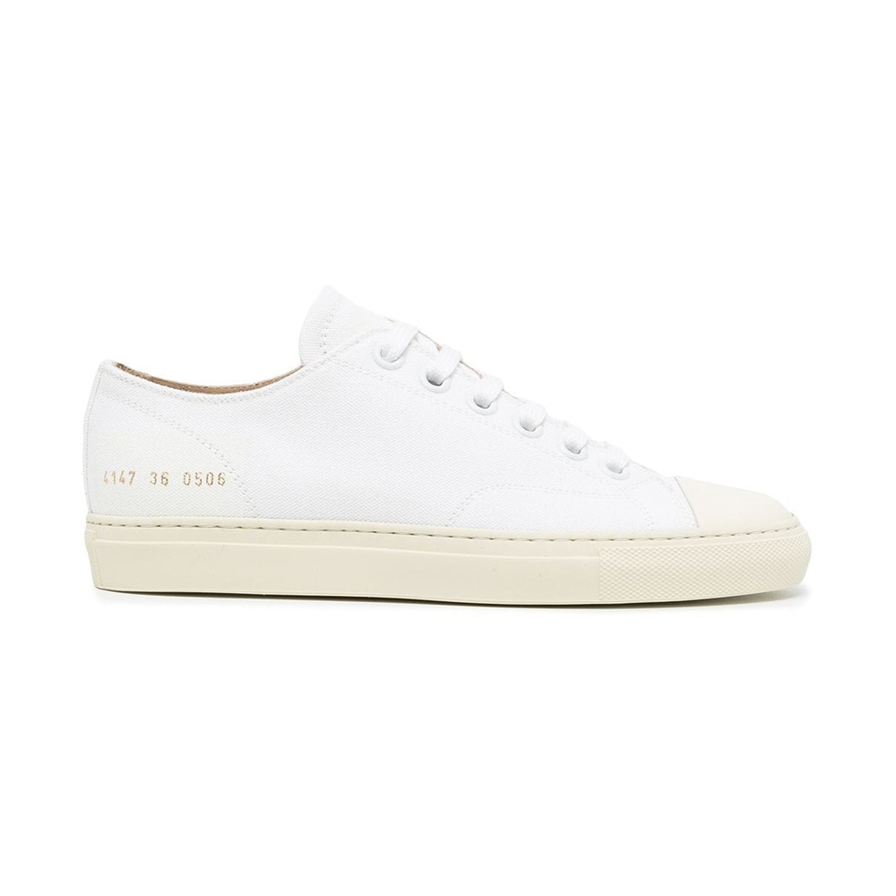 商品[国内直发] Common Projects|COMMON PROJECTS 女士白色皮革休闲运动鞋 4147-0506,价格¥1053,第1张图片