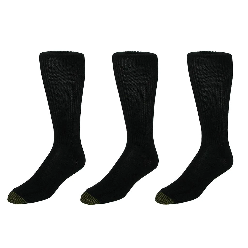 商品Gold Toe|Men's Mid Calf Fluffies Socks (Pack of 3),价格¥174,第2张图片详细描述