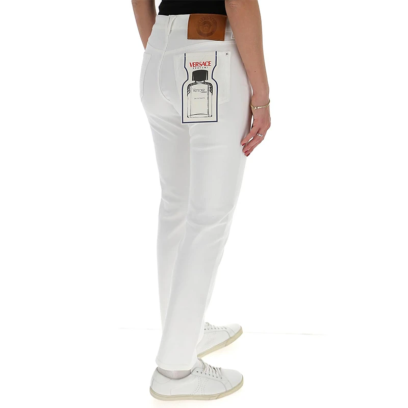 VERSACE 范思哲 男士白色棉质休闲裤 A86010-A233976-A8001 商品