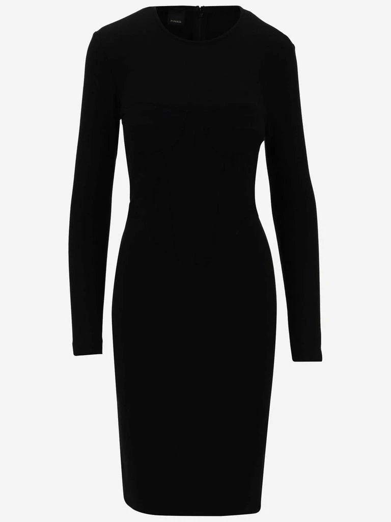 商品PINKO|Stretch Viscose Jersey Midi Dress,价格¥1925,第1张图片