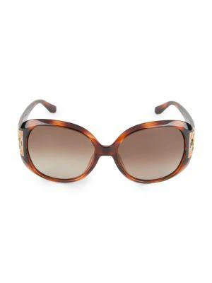 商品Salvatore Ferragamo|57MM Square Sunglasses,价格¥796,第1张图片