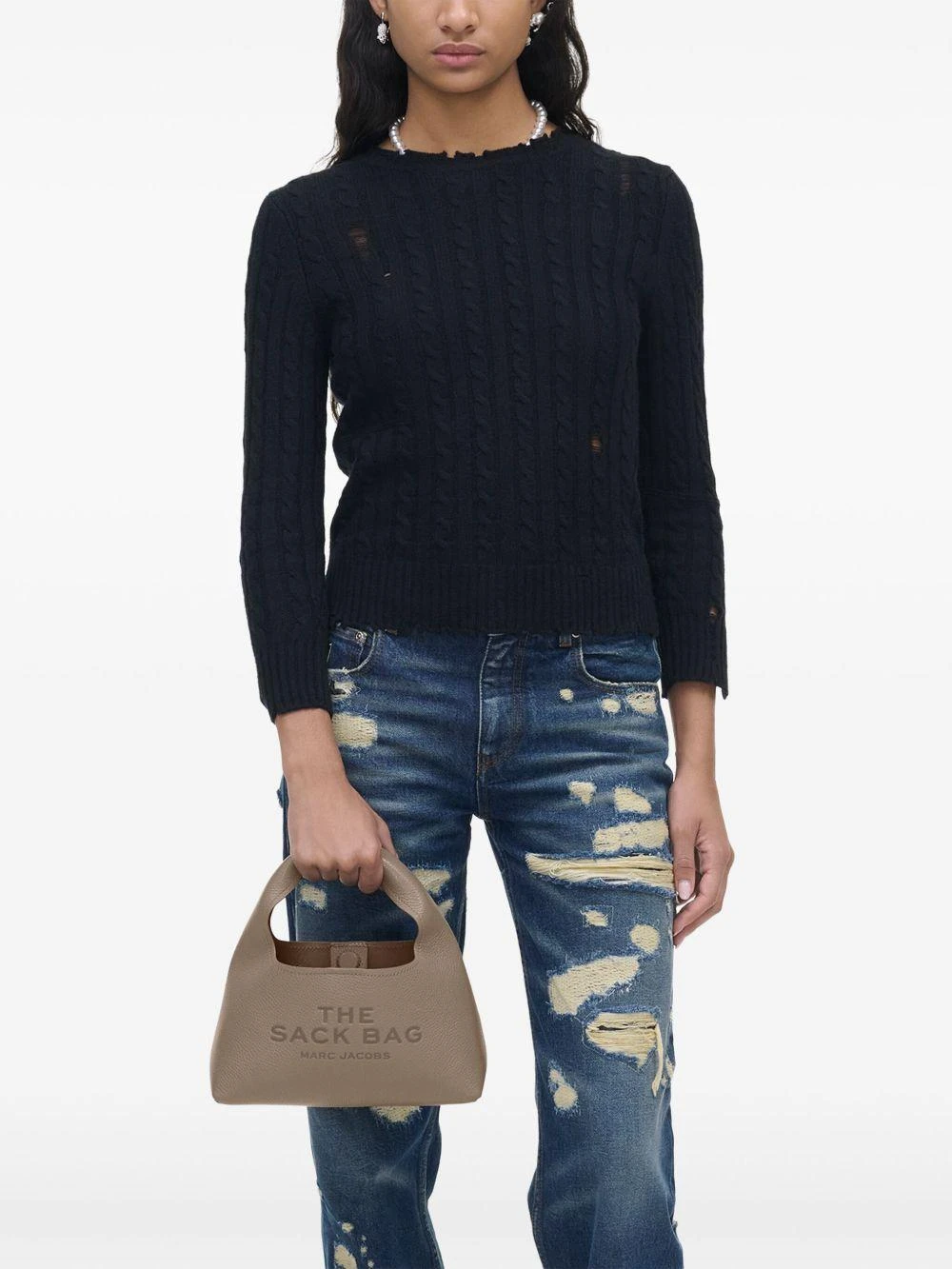 商品【商品预售7天】 Marc Jacobs|Marc Jacobs 女士手提包 2F3HSH020H01055 灰色,价格¥2445,第6张图片详细描述