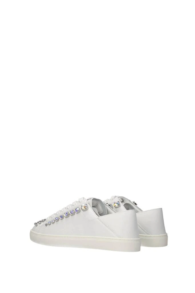 商品Stuart Weitzman|Sneakers Leather White,价格¥1443,第4张图片详细描述