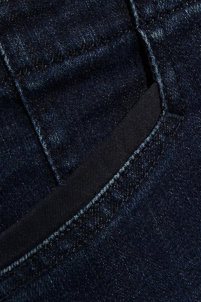 Darted high-rise flared jeans商品第2张图片规格展示