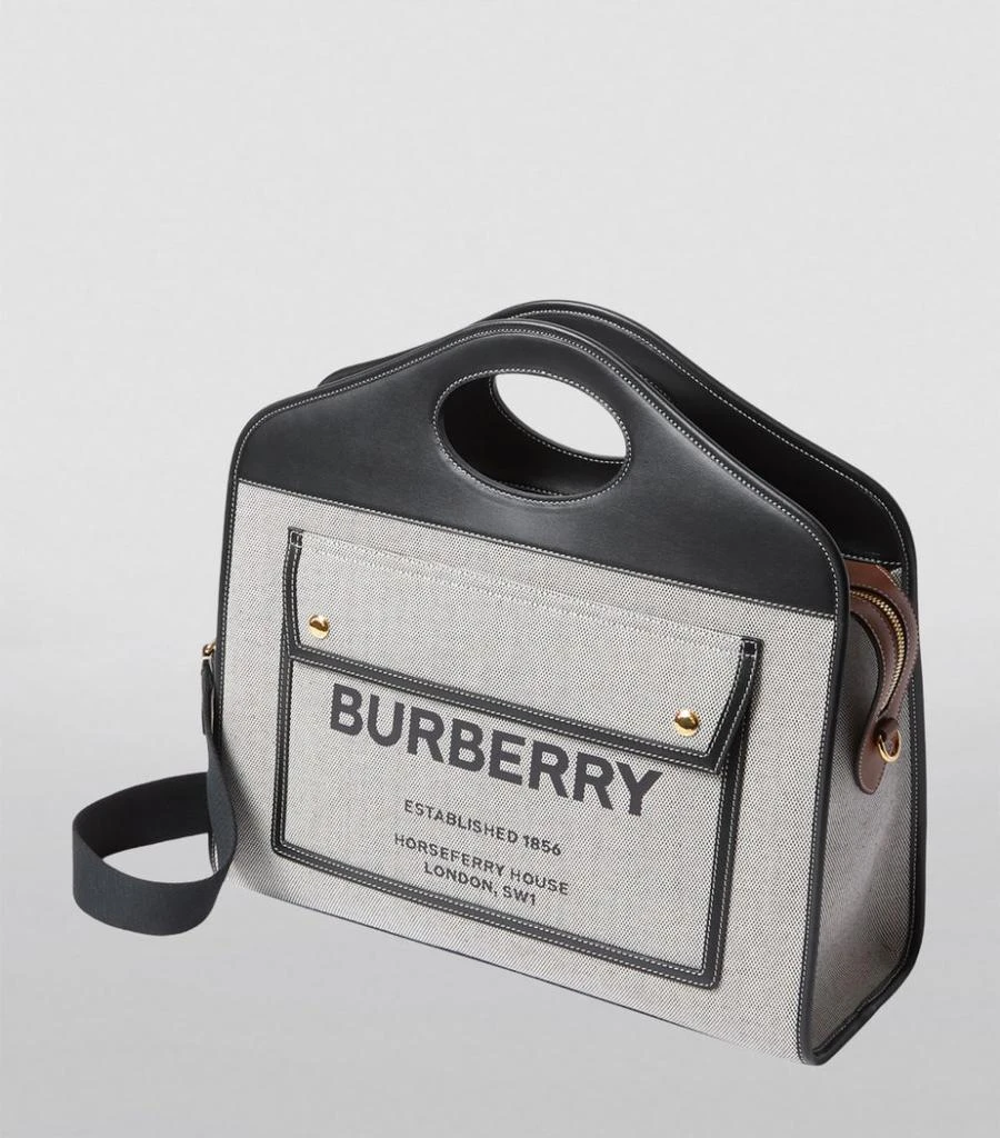 商品Burberry|Medium Horseferry Pocket Top-Handle Bag,价格¥15146,第3张图片详细描述