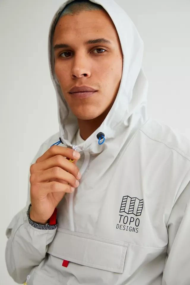 商品Topo Designs|Topo Designs Wind Anorak Jacket,价格¥1128,第3张图片详细描述