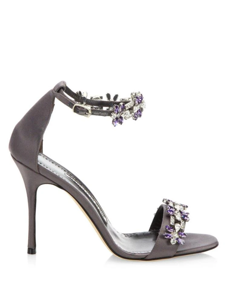 商品Manolo Blahnik|Firaduo 105 Crystal-Embellished 高跟鞋,价格¥3762,第5张图片详细描述