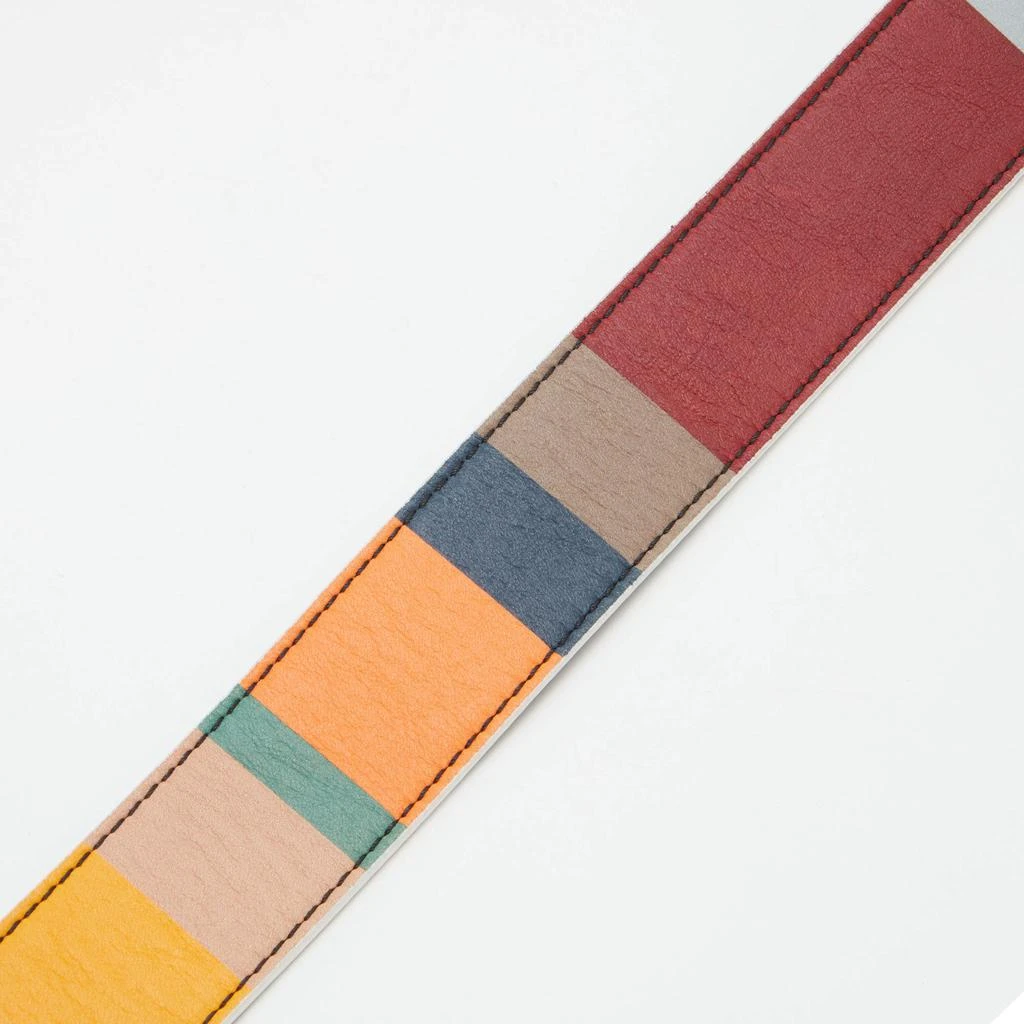 商品Fendi|Fendi Multicolor Stripe Printed Leather Monster Bag Strap,价格¥3064,第3张图片详细描述