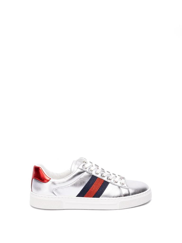 商品Gucci|Gucci `Gucci Ace` Leather Sneakers,价格¥4552,第1张图片