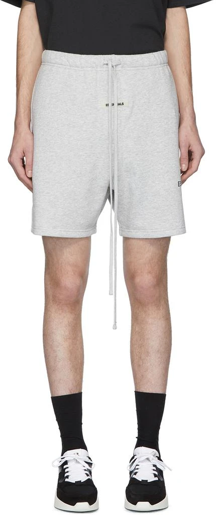 商品Essentials|Grey Fleece Shorts 休闲裤,价格¥428,第1张图片