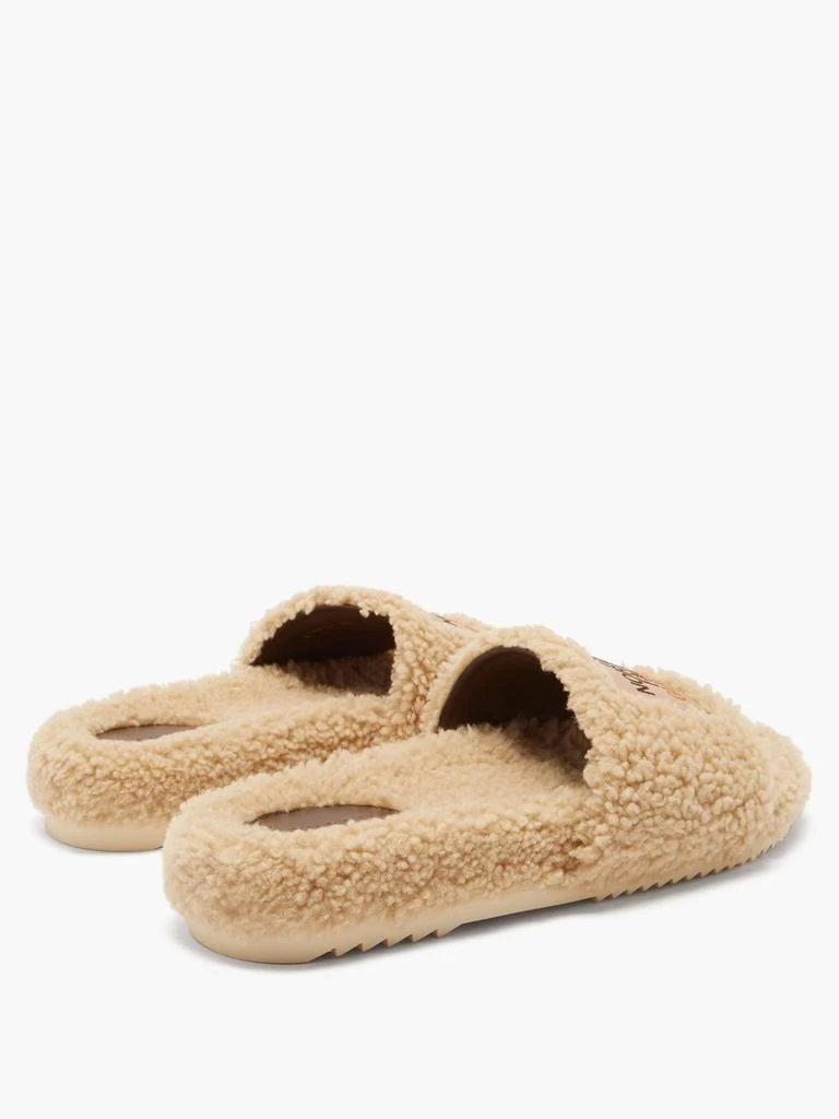 商品Gucci|X The North Face shearling slides,价格¥6743,第4张图片详细描述