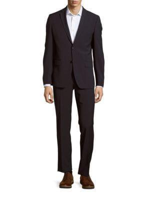 商品Versace|Textured Wool-Blend Jacket & Pants Set,价格¥251,第1张图片