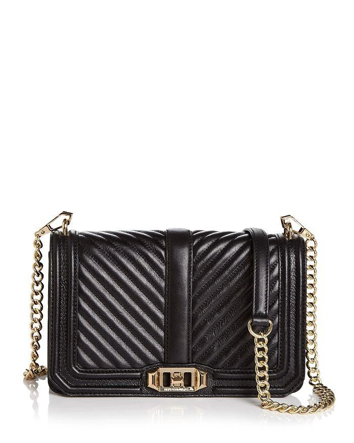 商品Rebecca Minkoff|Love Chevron 小号斜挎包,价格¥2421,第1张图片详细描述