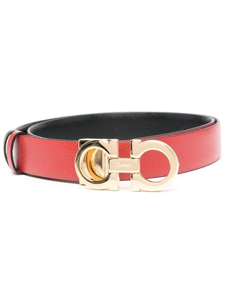 商品Salvatore Ferragamo|Salvatore Ferragamo Women's Red Leather Belt,价格¥3661,第1张图片