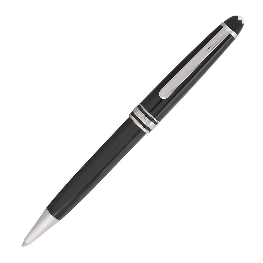 商品MontBlanc|Platinum Finish Meisterstuck Classique Luxury Ballpoint Pen 164,价格¥2915,第1张图片