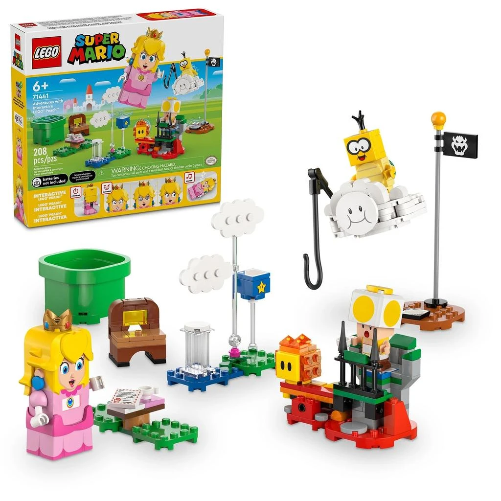 商品LEGO|LEGO Super Mario Adventures with Interactive LEGO Peach 71441,价格¥421,第1张图片