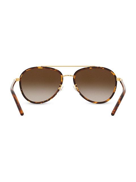 57MM Aviator Sunglasses商品第6张图片规格展示