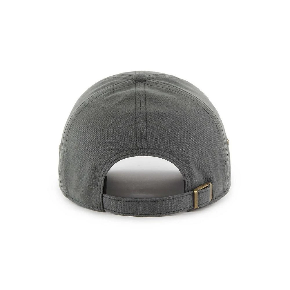 商品47 Brand|Men's Charcoal Pittsburgh Steelers Ridgeway Clean Up Adjustable Hat,价格¥264,第3张图片详细描述