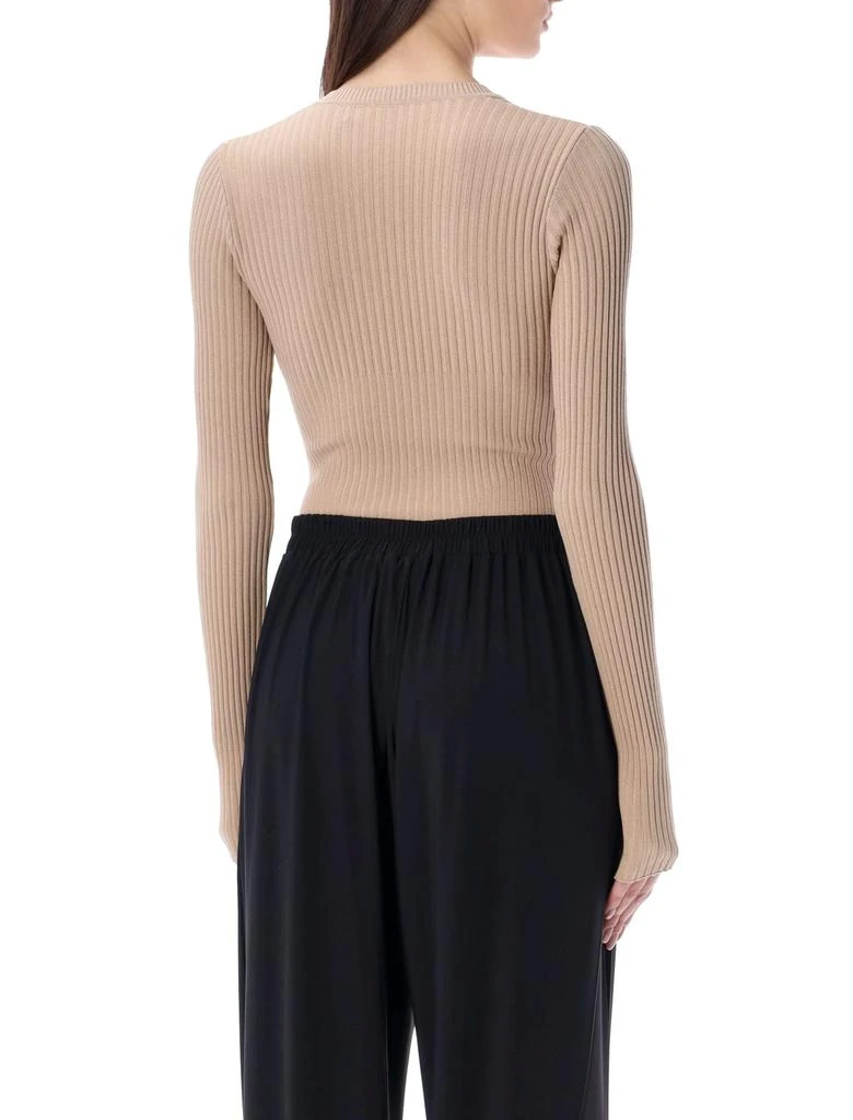 商品ANDREĀDAMO|ANDREĀDAMO Ribbed Knit Bodysuit,价格¥3829,第3张图片详细描述