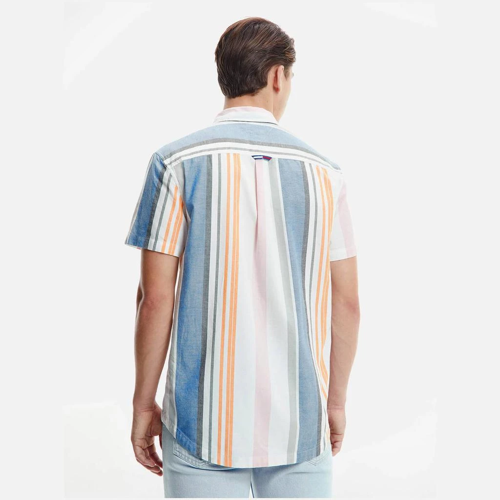 商品Tommy Jeans|Tommy Jeans Pastel Stripe Shirt,价格¥324,第2张图片详细描述