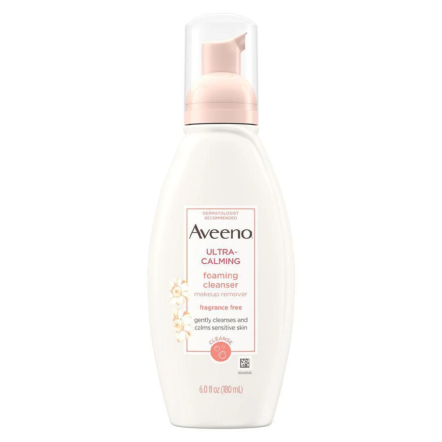 商品Aveeno|Ultra-Calming Foaming Cleanser For Dry Sensitive Skin Fragrance-Free,价格¥83,第1张图片