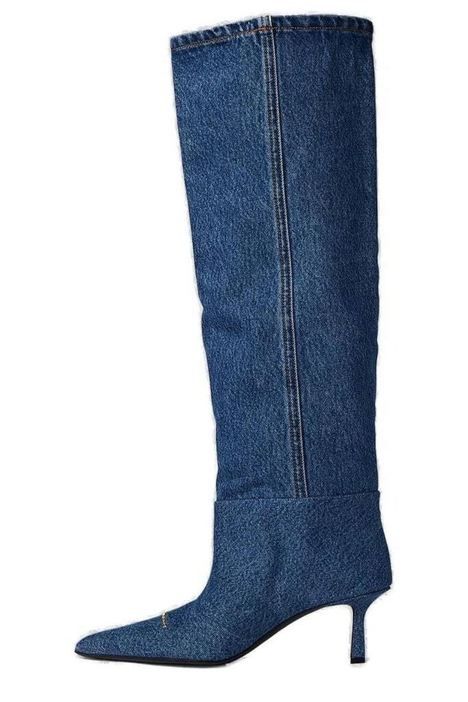 商品Alexander Wang|Alexander Wang Viola Denim Slouch Boots,价格¥6286-¥8438,第2张图片详细描述