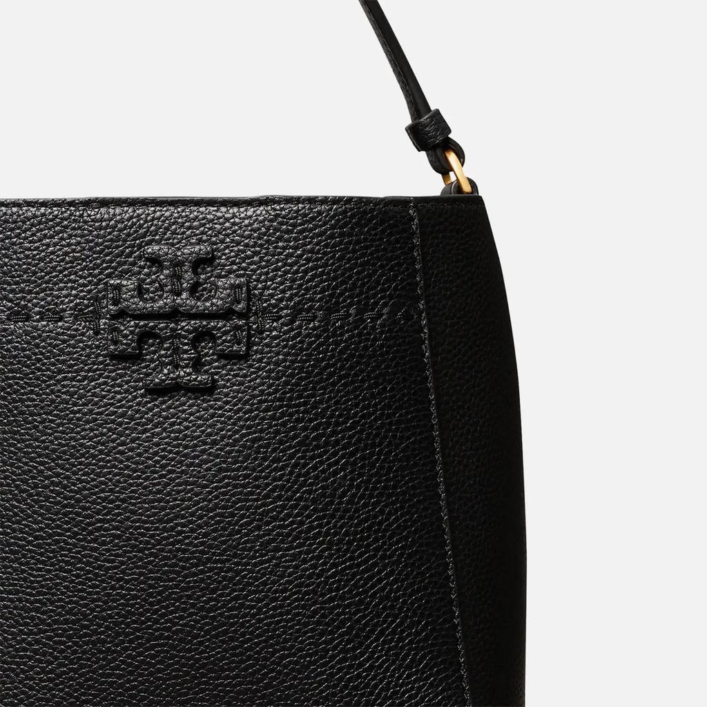 商品Tory Burch|Tory Burch Women's Mcgraw Small Bucket Bag - Black,价格¥2891,第7张图片详细描述