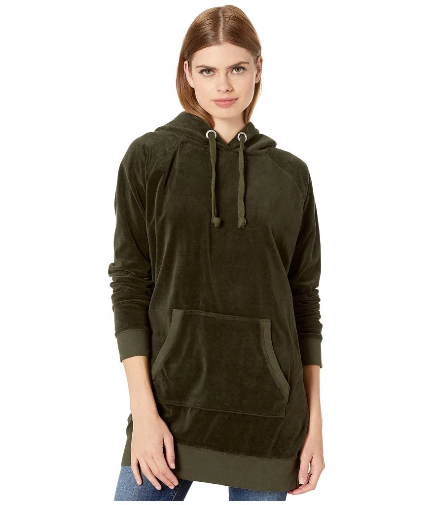 商品Juicy Couture|Velour Oversized Boyfriend Hoodie,价格¥547,第1张图片