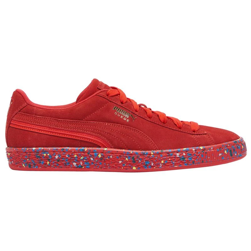 商品Puma|PUMA Suede Speckled - Men's,价格¥263,第1张图片