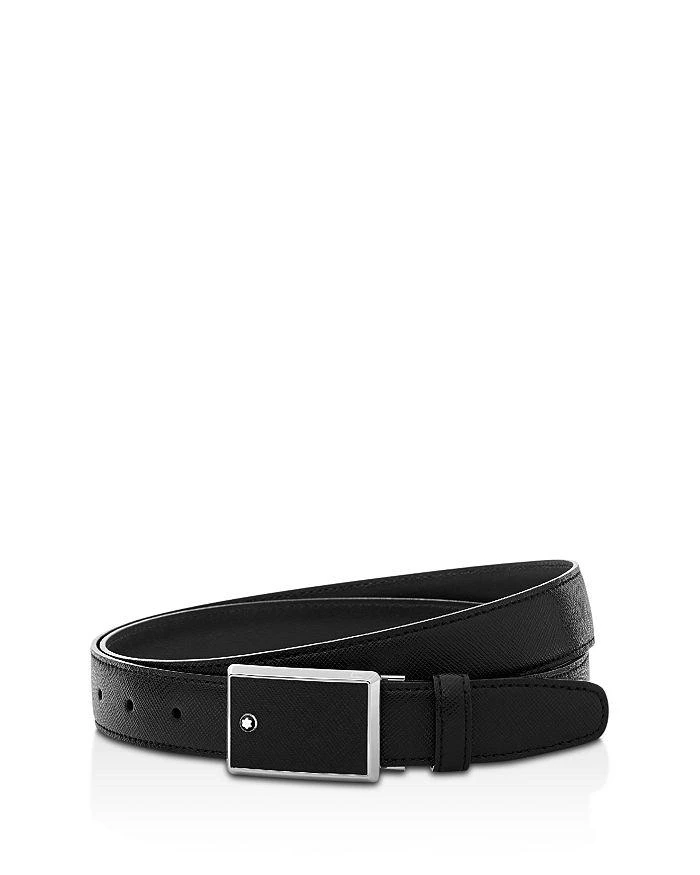 商品MontBlanc|Men's Sartorial Collection Black Buckle Belt,价格¥2622,第1张图片详细描述