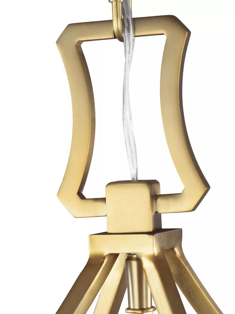 商品Chapman & Myers|Visual Comfort Studio Southold Wide Lantern Chandelier,价格¥7452,第3张图片详细描述