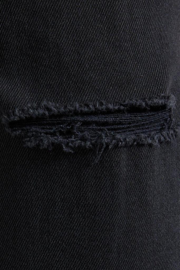 商品Sandro|Slim-fit distressed denim jeans,价格¥575,第6张图片详细描述