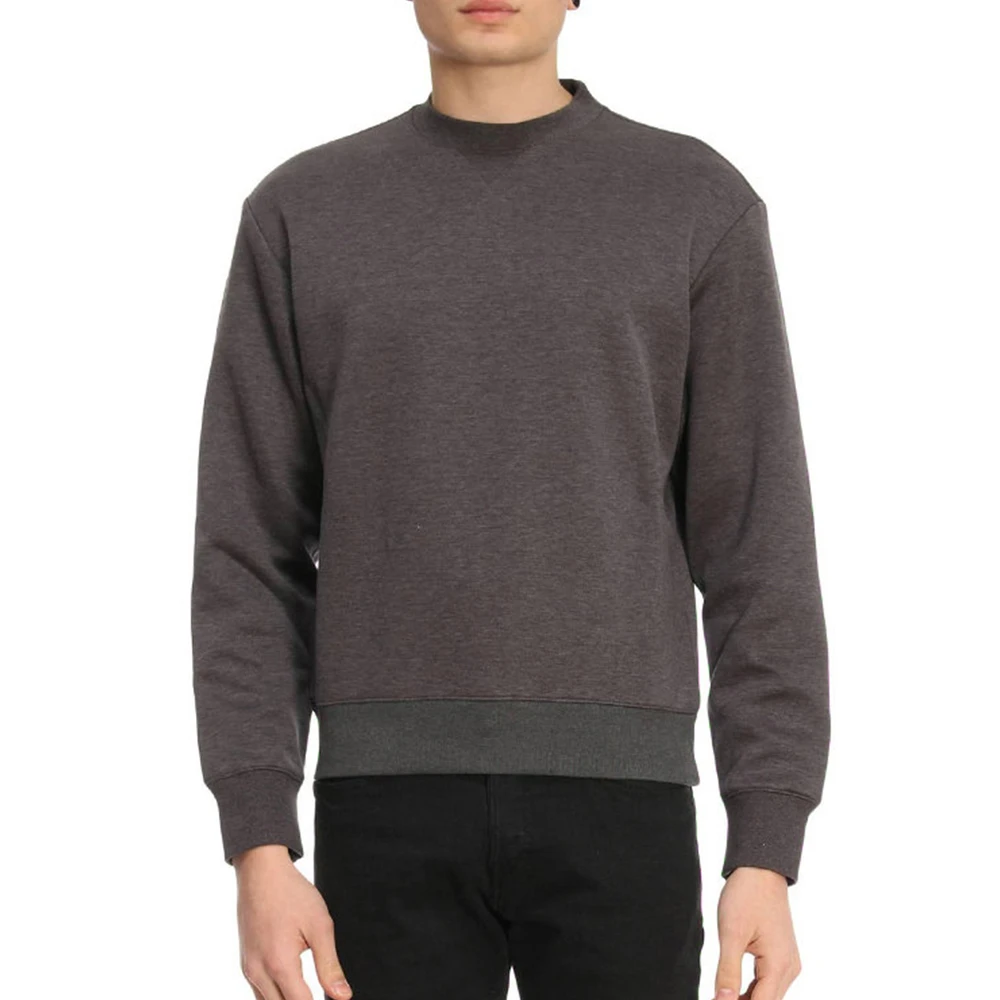 商品Prada|PRADA 男士深灰色棉质圆领卫衣 UJL988-1MOA-F0480,价格¥3385,第1张图片