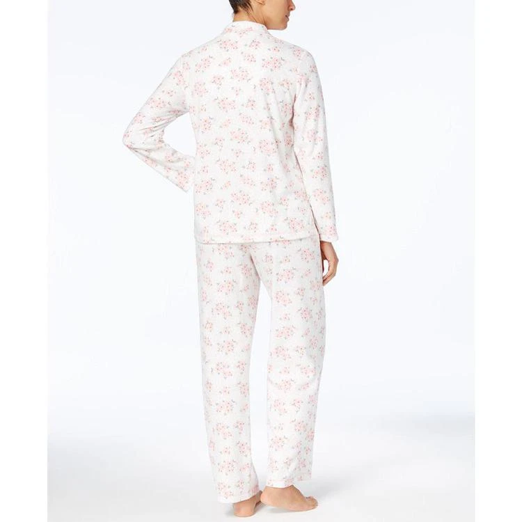 商品Charter Club|Petite Printed Fleece Pajama Set, Created for Macy's,价格¥221,第3张图片详细描述