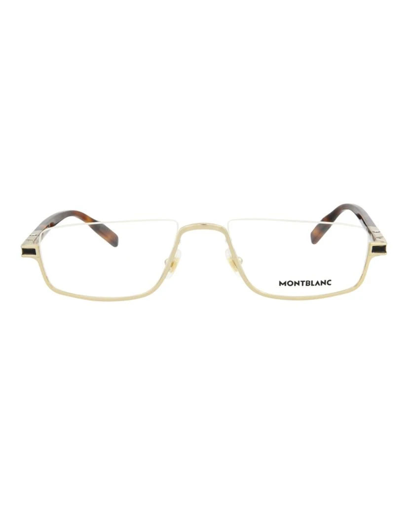 商品MontBlanc|Square -Frame  Metal  Optical Frames,价格¥902,第1张图片