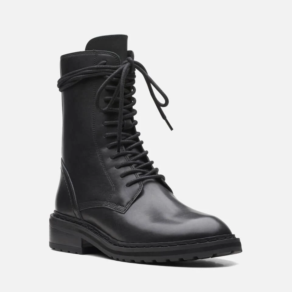 商品Clarks|CLARKS TILHAM LACE UP LEATHER BOOTS,价格¥463,第2张图片详细描述