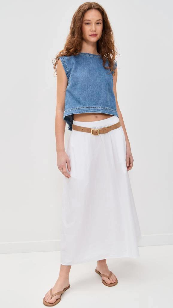 商品Velvet|Loren Denim Top,价格¥1489,第4张图片详细描述