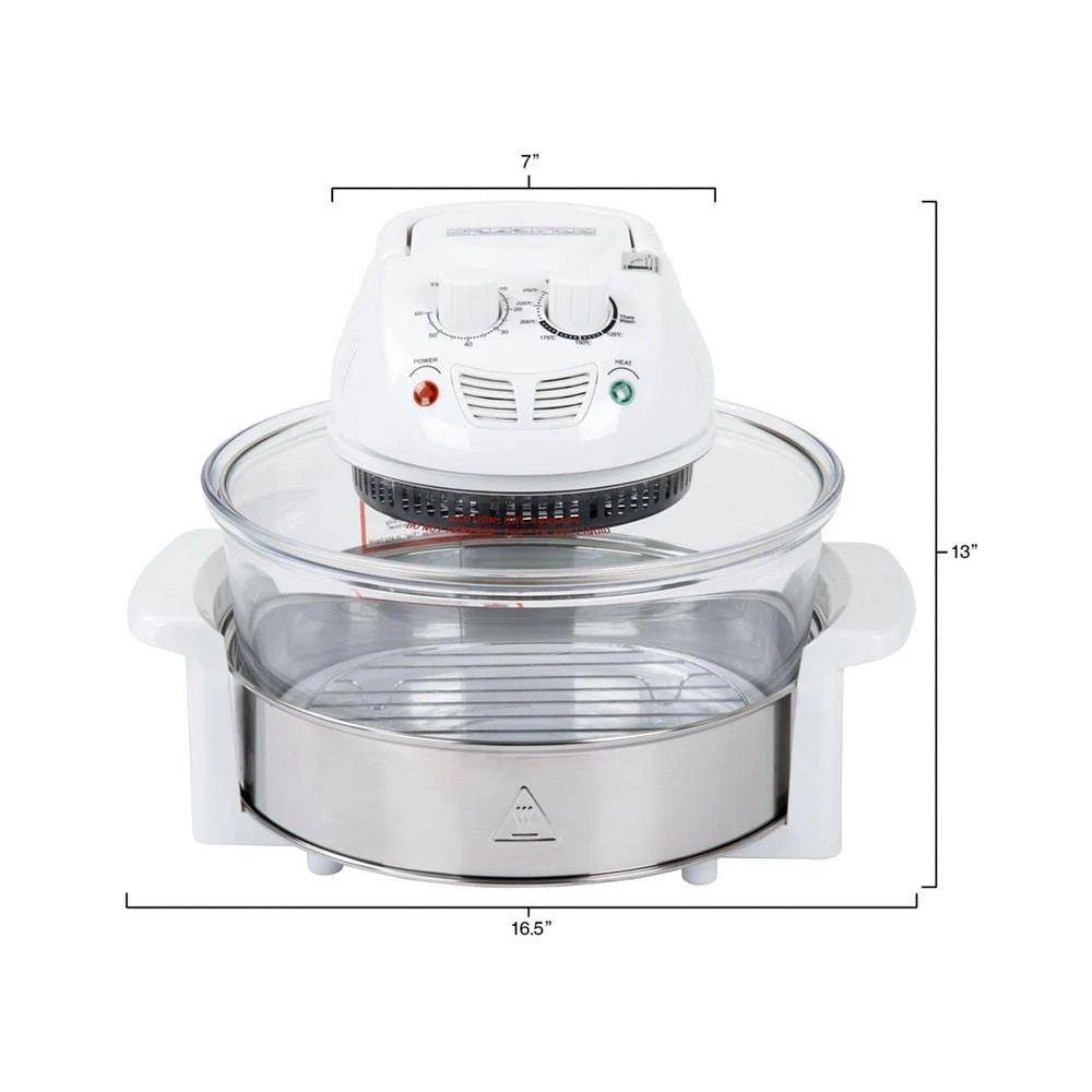 商品Classic Cuisine|12 - 17 Quart 1200W Halogen Tabletop Oven,价格¥581,第4张图片详细描述