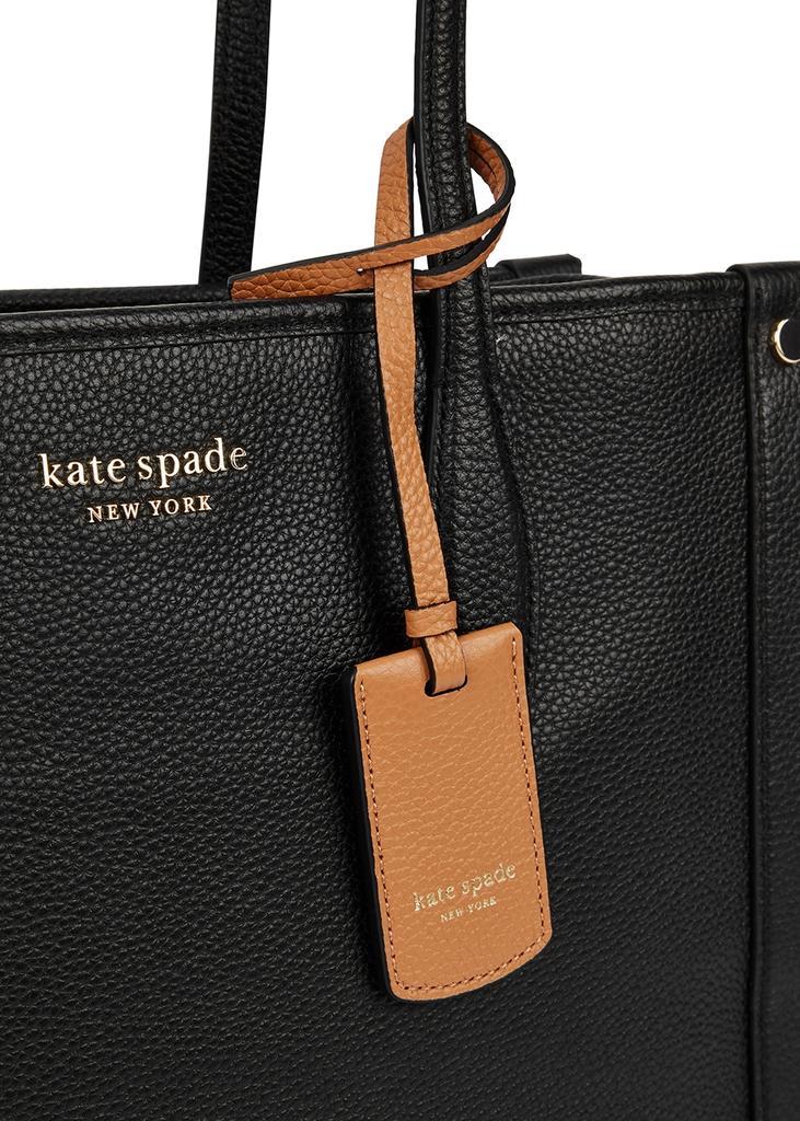 商品Kate Spade|Market black leather tote,价格¥2638,第5张图片详细描述