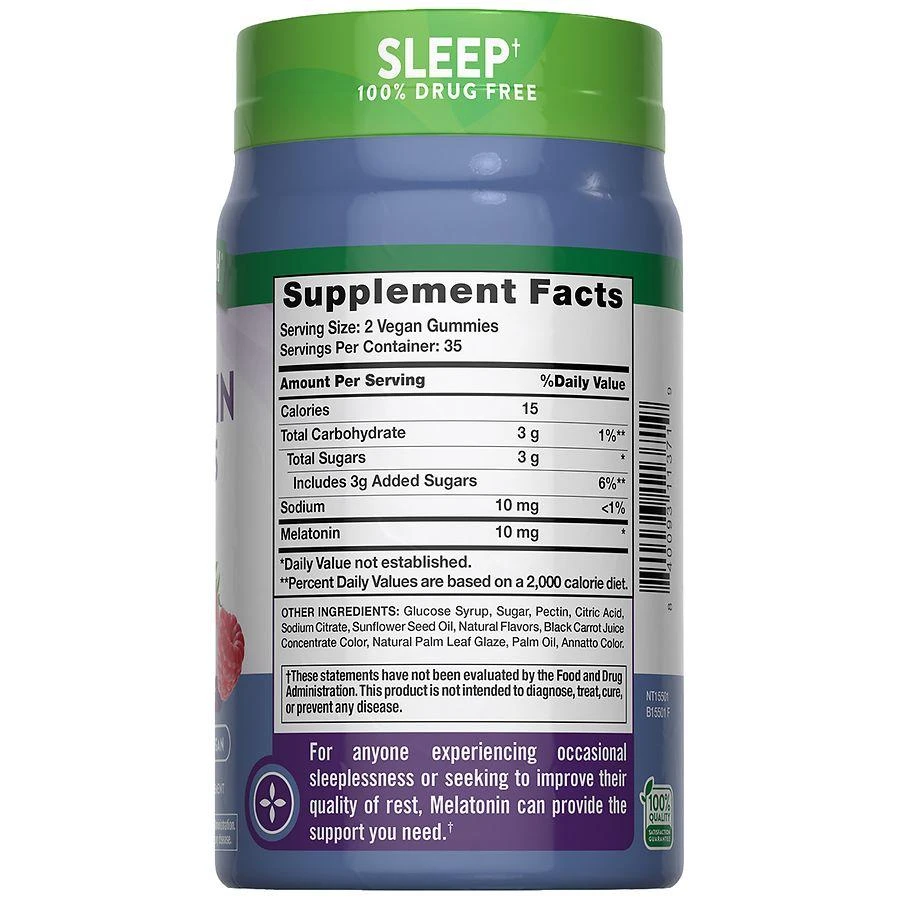 商品Nature's Truth|Sleep Melatonin Gummies Mixed Berry,价格¥112,第3张图片详细描述