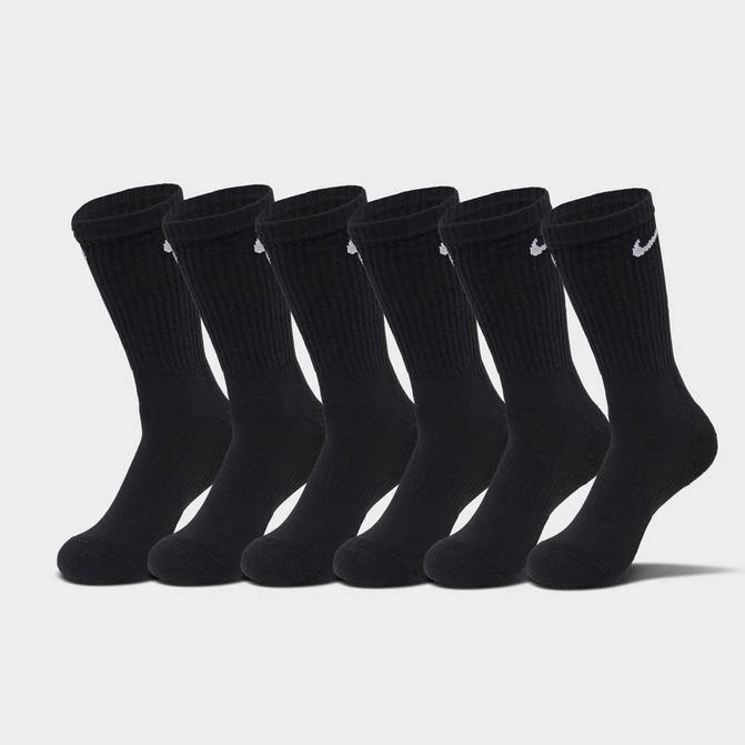 商品NIKE|Nike Everyday Cushioned Training Crew Socks (6-Pack),价格¥179,第1张图片