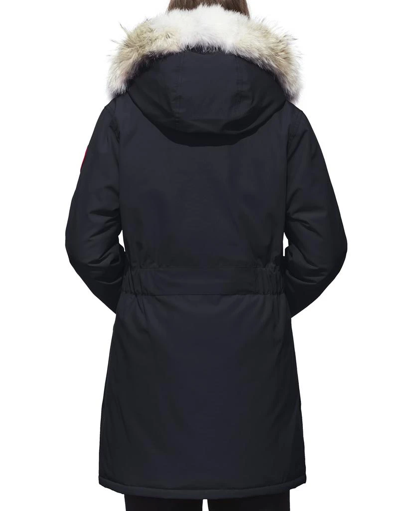 商品Canada Goose|Trillium Down Parka Coat w/ Natural Coyote Fur Trim,价格¥11458,第3张图片详细描述