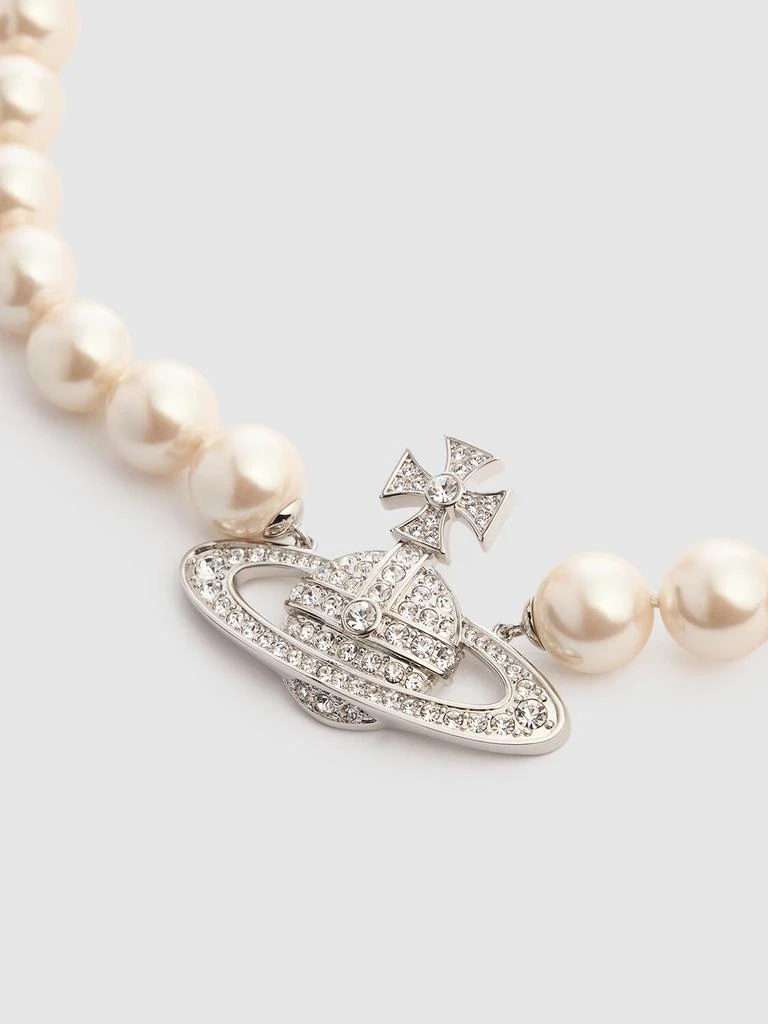 商品Vivienne Westwood|Neysa Imitation Pearl Collar Necklace,价格¥4535,第2张图片详细描述