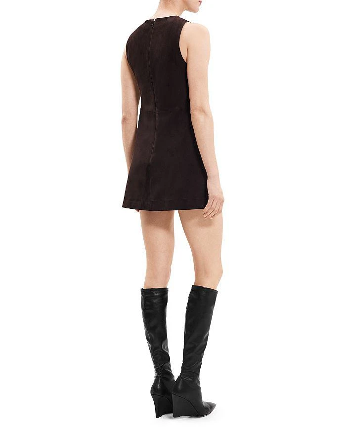 商品Theory|Suede Shift Mini Dress,价格¥2607,第2张图片详细描述