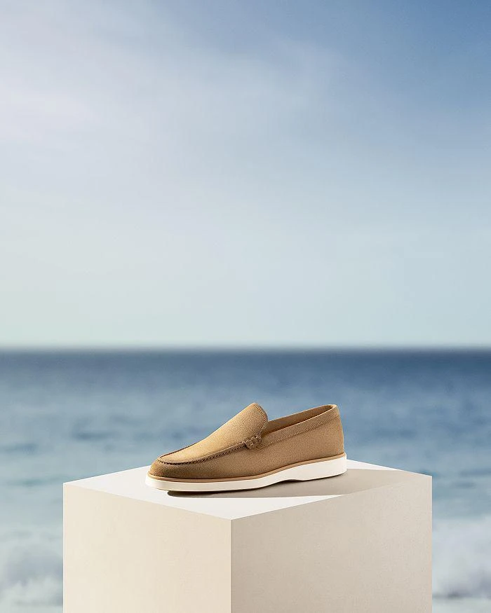 商品Magnanni|Men's Lourenco Suede Loafer,价格¥3368,第2张图片详细描述