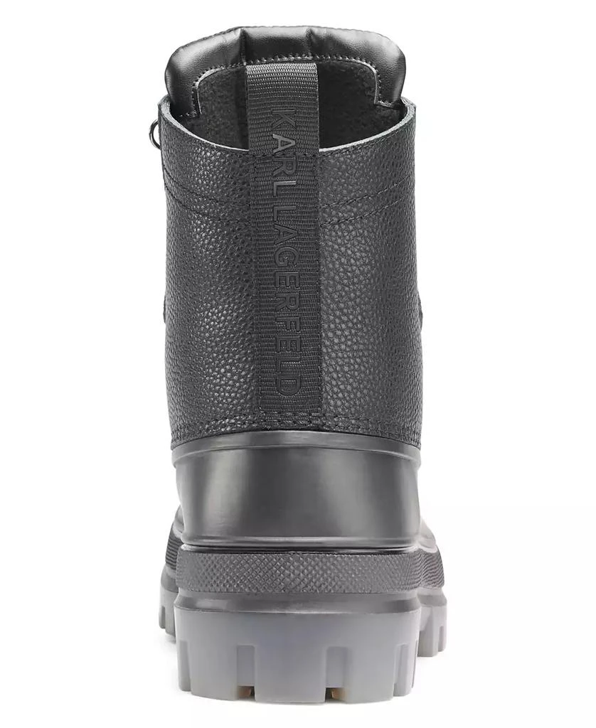 商品Karl Lagerfeld Paris|Karl Lagerfeld Men's Mid Height Winter Performance Boot,价格¥1094,第3张图片详细描述