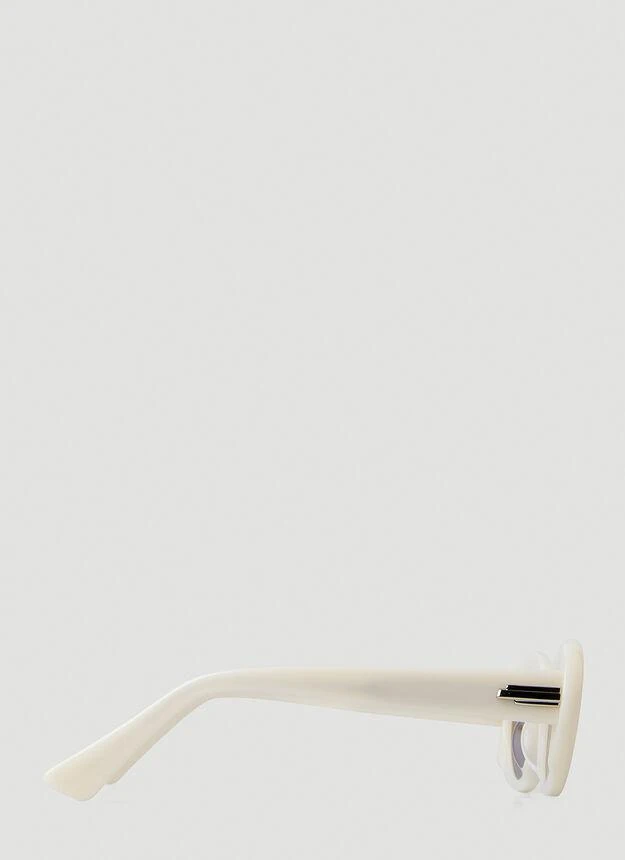 商品GENTLE MONSTER|Le-01 Sunglasses in Cream,价格¥2406,第3张图片详细描述