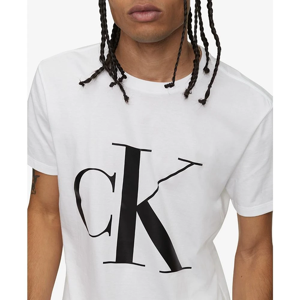 商品Calvin Klein|Men's Monogram Logo Graphic T-Shirt,价格¥112-¥192,第3张图片详细描述